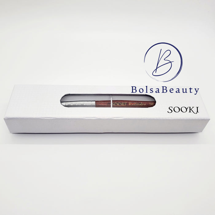 Sooki - Acrylic Brush England Kolinsky + Crimped (#14 - #24)