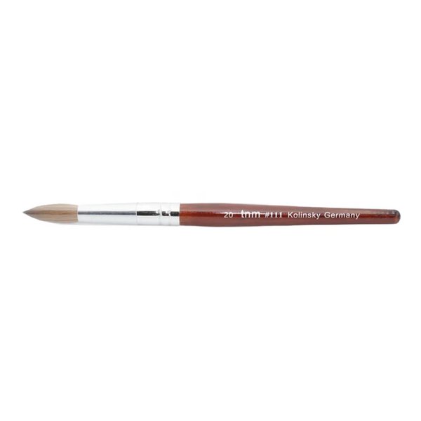 TNM - Beauty Plus 111 Kolinsky Acrylic Brush + Crimped (#14 - #20) TNM - Beauty Plus 111 Kolinsky Acrylic Brush + Crimped (#14 - #20)