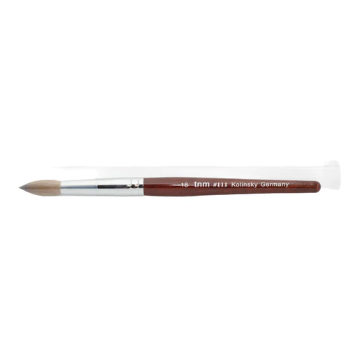 TNM - Beauty Plus 111 Kolinsky Acrylic Brush + Crimped (#14 - #20) TNM - Beauty Plus 111 Kolinsky Acrylic Brush + Crimped (#14 - #20)