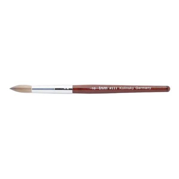 TNM - Beauty Plus 111 Kolinsky Acrylic Brush + Crimped (#14 - #20) TNM - Beauty Plus 111 Kolinsky Acrylic Brush + Crimped (#14 - #20)