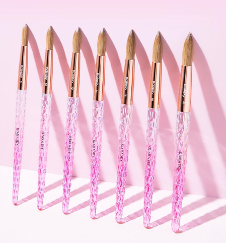Kiara Sky - Acrylic Nail Brush + Crimped (#8 - #20)