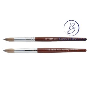 TNM - Beauty Plus 111 Kolinsky Acrylic Brush + Crimped (#14 - #20)