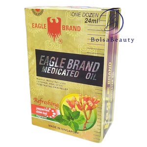 Eagle Brand - Oil Peppermint 24ml (Yellow 12pcs)