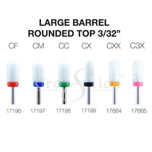 Cre8tion - Ceramic Large Barrel Bit - Rounded Top 3/32