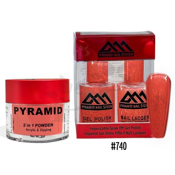 Pyramid - Gel & Lacquer & Dip Trio (#701 - #772) Pyramid - Gel & Lacquer & Dip Trio (#701 - #772)