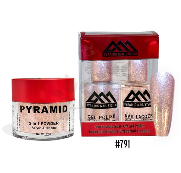 Pyramid - Gel & Lacquer & Dip Trio (#773 - #844)