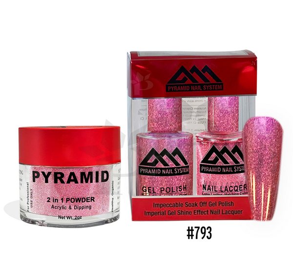 Pyramid - Gel & Lacquer & Dip Trio (#773 - #844)
