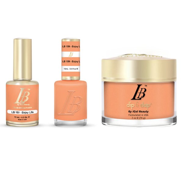 IGel - LB Gel & Lacquer & Dip Trio (#91 - #180) IGel - LB Gel & Lacquer & Dip Trio (#91 - #180)