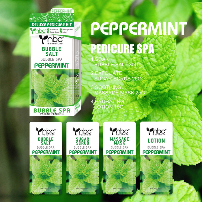 NBC - Pedicure Deluxe 4in1 - Peppermint (Case 50 Boxes) NBC - Pedicure Deluxe 4in1 - Peppermint (Case 50 Boxes)