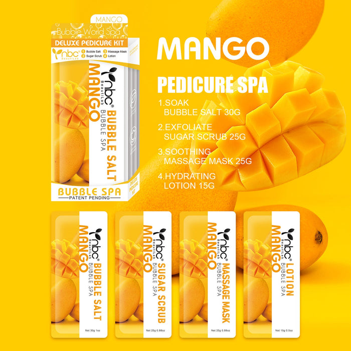 NBC - Pedicure Deluxe 4in1 - Mango (Case 50 Boxes) NBC - Pedicure Deluxe 4in1 - Mango (Case 50 Boxes)