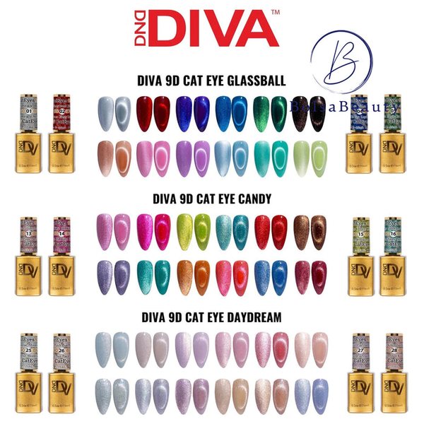 DND - DIVA Cat Eye Gel (#01 - #36)
