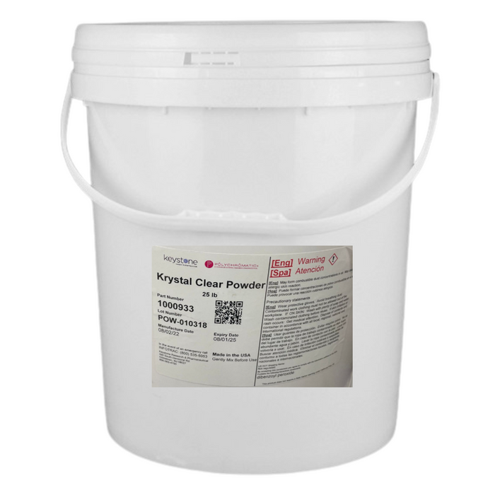 KeyStone - Krystal Clear Powder Bucket 25lbs KeyStone - Krystal Clear Powder Bucket 25lbs
