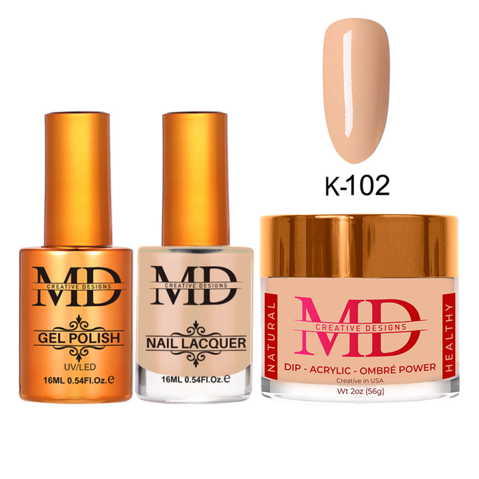 MD - Gel & Lacquer & Dip Trio (#K61 - #K120) - NEW 2025 MD - Gel & Lacquer & Dip Trio (#K61 - #K120) - NEW 2025