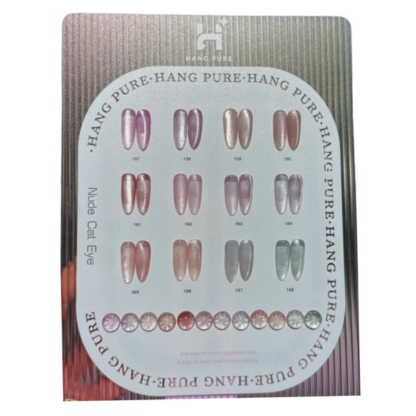 Hang Pure - Nude Cat Eye Gel (#157 - #168)