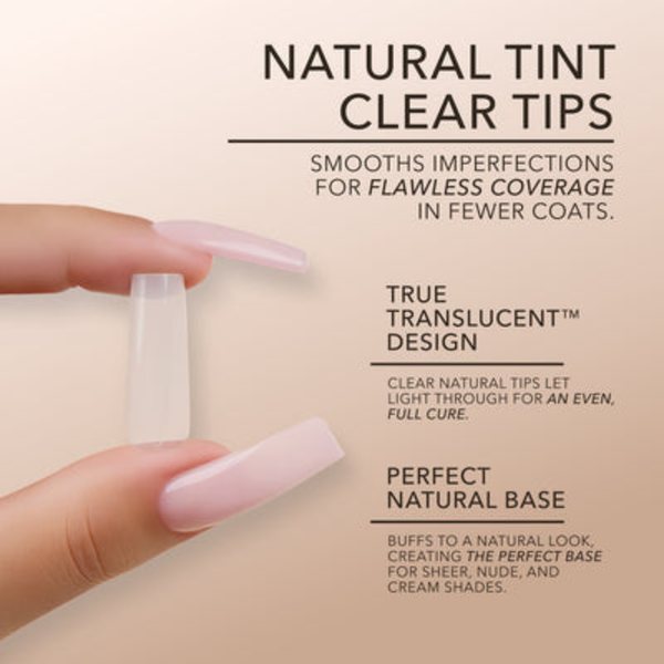 Kiara Sky - Gel X Tips: Natural Stiletto (M, L, XL, XXL) Kiara Sky - Gel X Tips: Natural Stiletto (M, L, XL, XXL)