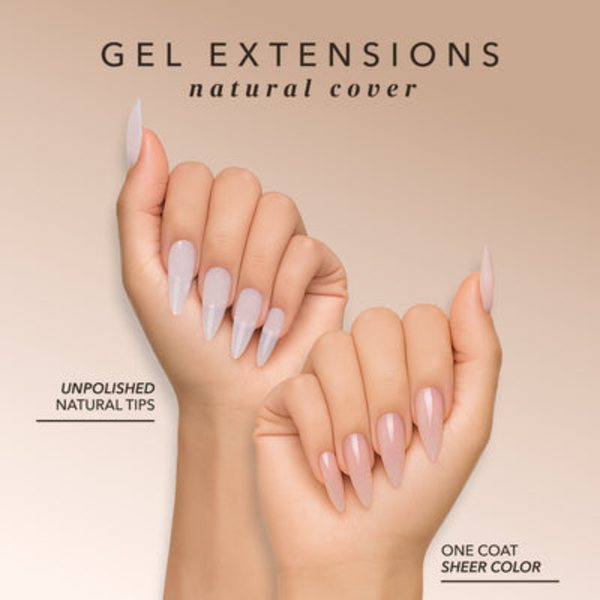 Kiara Sky - Gel X Tips: Natural Stiletto (M, L, XL, XXL) Kiara Sky - Gel X Tips: Natural Stiletto (M, L, XL, XXL)