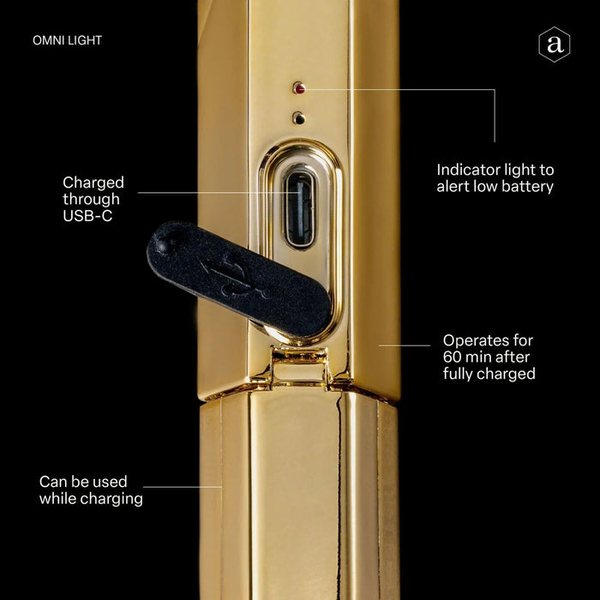 Apres - GelX Omni Mini Light (White, Black, Gold) Apres - GelX Omni Mini Light (White, Black, Gold)