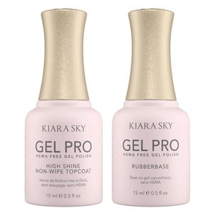 Kiara Sky - Gel Pro HEMA Free: Base, Primer, Top (15ml)