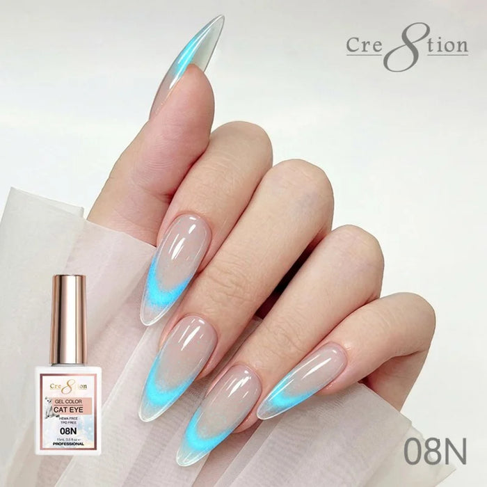 Cre8tion - Cat Eye Hema Free Gel 15ml (#01 - #36) - NEW 2026