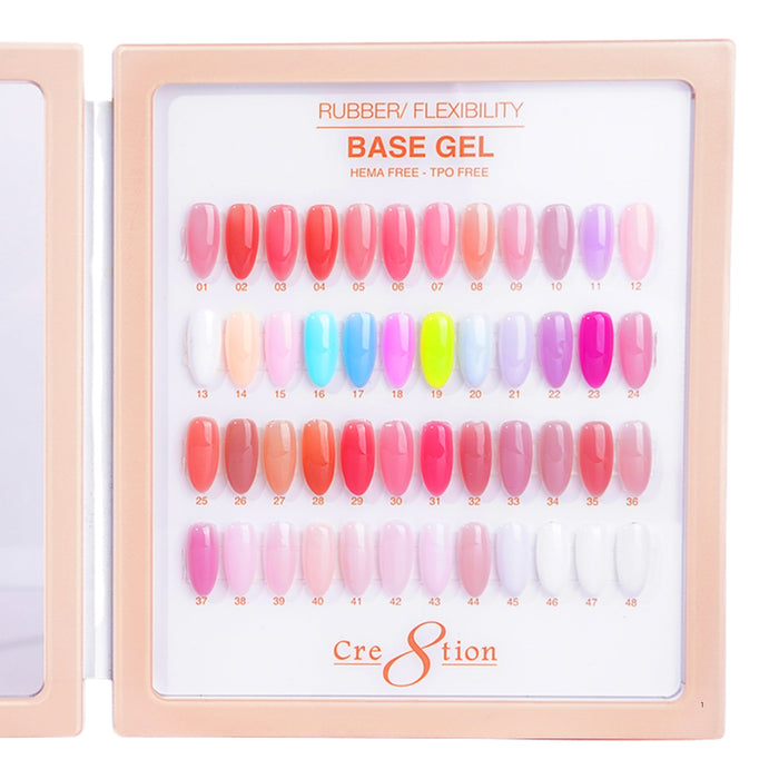 Cre8tion - Rubber Flexibility Base Gel 15ml (#01 - #48)