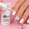 Queen21 - Gel Polish Super White, Super Black (15ml)