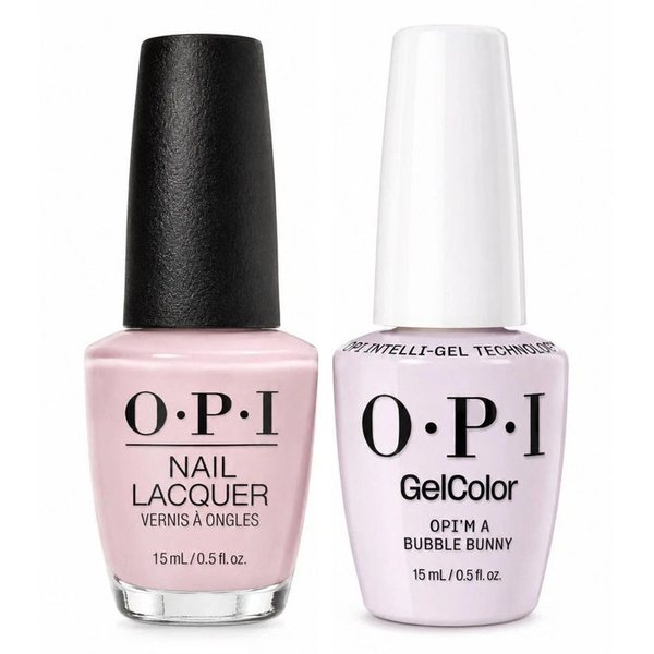 OPI - Gel Color & Lacquer Duo: Bubble Bunny S61 (15ml) OPI - Gel Color & Lacquer Duo: Bubble Bunny S61 (15ml)