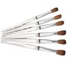 Petal - Kolinsky Silver Acrylic Nail Brush #18 - SALE Petal - Kolinsky Silver Acrylic Nail Brush #18 - SALE