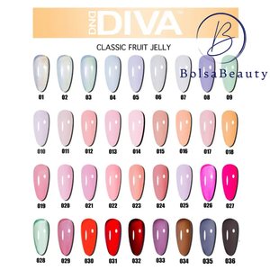 DND - DIVA Fruit Jelly 15ml (#01 - #36) - NEW 2026
