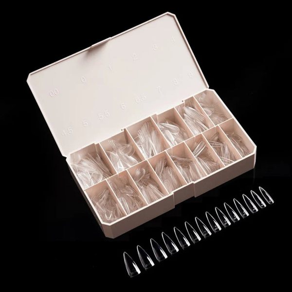 iGel - ProX Gel X Tips Box - Natural Stiletto (S, M, L) iGel - ProX Gel X Tips Box - Natural Stiletto (S, M, L)