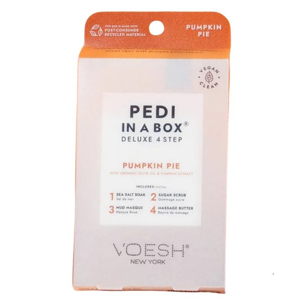 VOESH - Deluxe Pedicure 4in1 Case 50pcs - Pumpkin Pie VOESH - Deluxe Pedicure 4in1 Case 50pcs - Pumpkin Pie