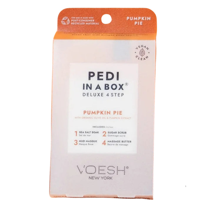 VOESH - Deluxe Pedicure 4in1 Case 50pcs - Pumpkin Pie VOESH - Deluxe Pedicure 4in1 Case 50pcs - Pumpkin Pie