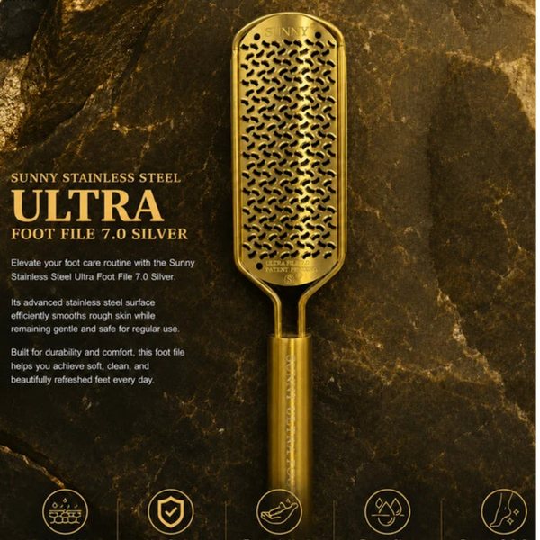 Sunny - Callus Remover Ultra Foot File 7.0 (Silver)