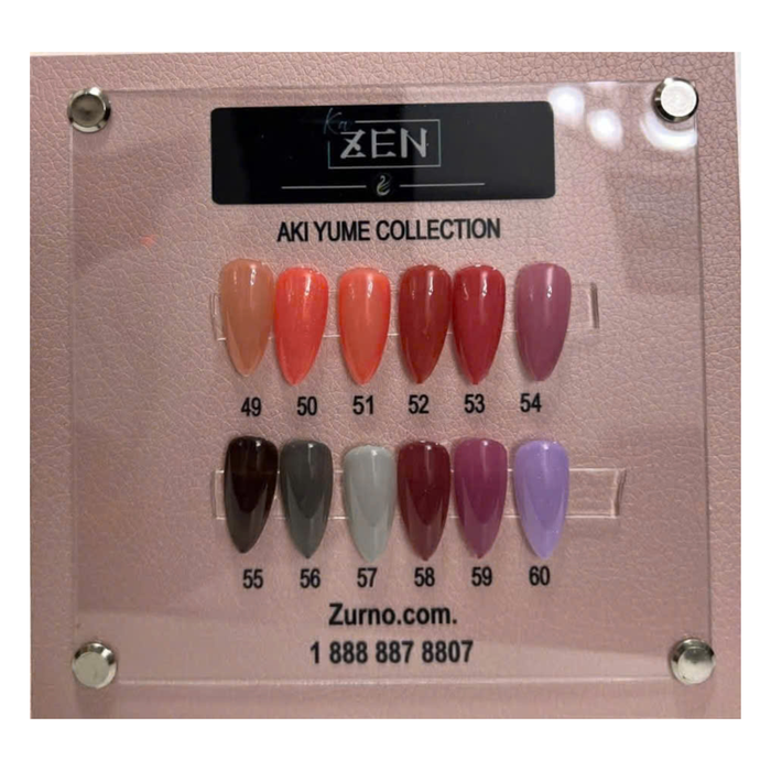 Zen - Milky Gel Polish Aki Yume (#49 - #60) Zen - Milky Gel Polish Aki Yume (#49 - #60)