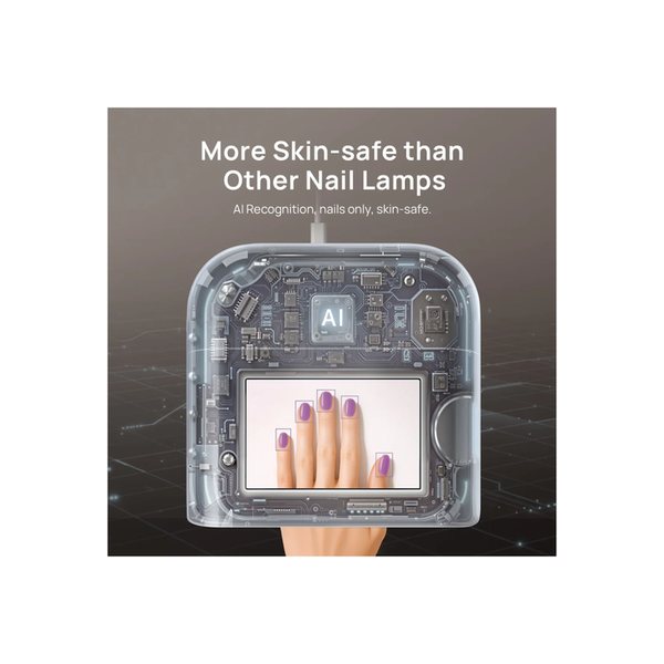 ONail - AI Nail Lamp SunX Pro Max Recharge (White, Pink, Purple) - NEW ONail - AI Nail Lamp SunX Pro Max Recharge (White, Pink, Purple) - NEW
