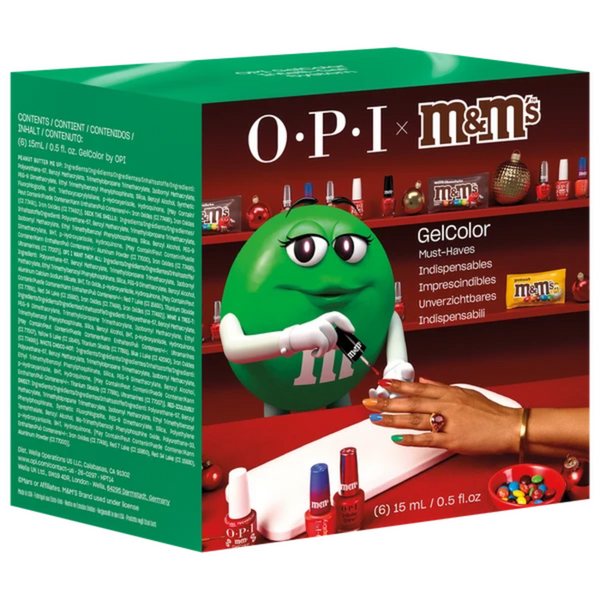 OPI - M&M's Sweeten Your Mani 2026: Gel Color (Set 1/ Set 2) OPI - M&M's Sweeten Your Mani 2026: Gel Color (Set 1/ Set 2)