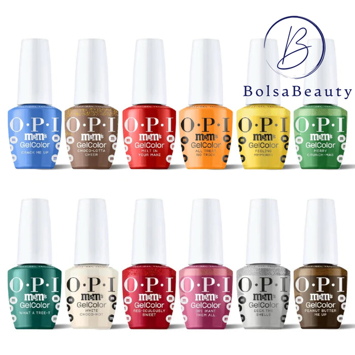 OPI - M&M's Sweeten Your Mani 2026: Gel Color Full Set (#HPT01 - #HPT12) OPI - M&M's Sweeten Your Mani 2026: Gel Color Full Set (#HPT01 - #HPT12)