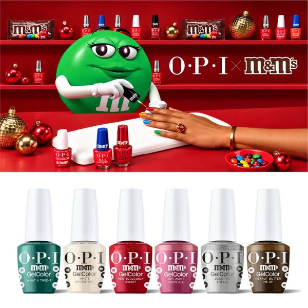 OPI - M&M's Sweeten Your Mani 2026: Gel Color (Set 1/ Set 2) OPI - M&M's Sweeten Your Mani 2026: Gel Color (Set 1/ Set 2)