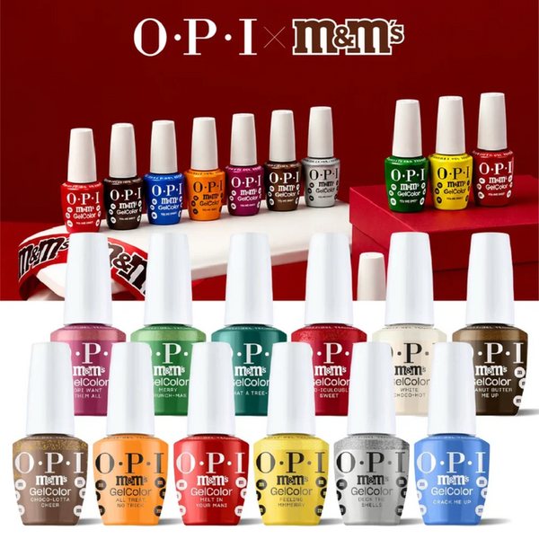 OPI - M&M's Sweeten Your Mani 2026: Duo Gel Full Set (#HPT01 - #HPT12) OPI - M&M's Sweeten Your Mani 2026: Duo Gel Full Set (#HPT01 - #HPT12)