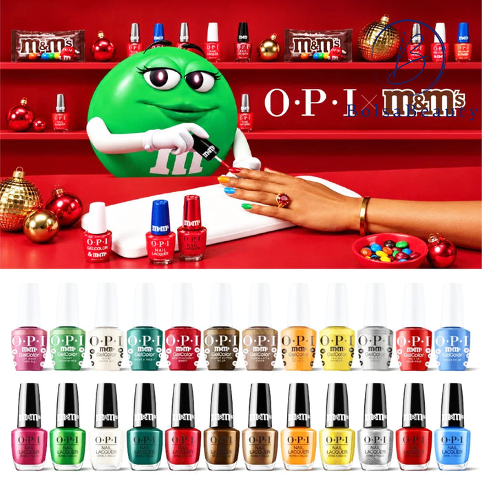 OPI - M&M's Sweeten Your Mani 2026: Duo Gel Full Set (#HPT01 - #HPT12)